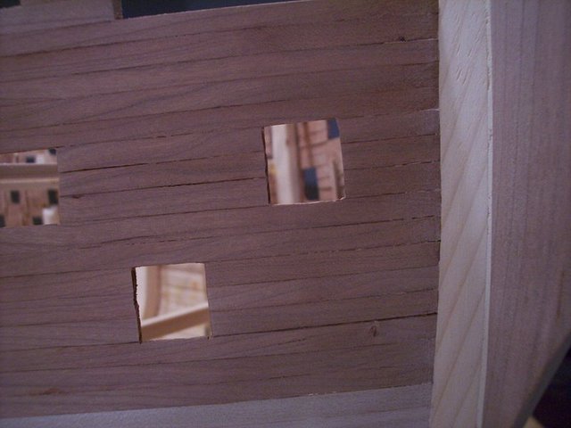 Gun Ports 3/4" x 3/4"