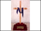  Handcrafted cross,( 1 Cross + 3 Nails = 4 Given ).