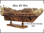 64-Gun-British WarShip Hull