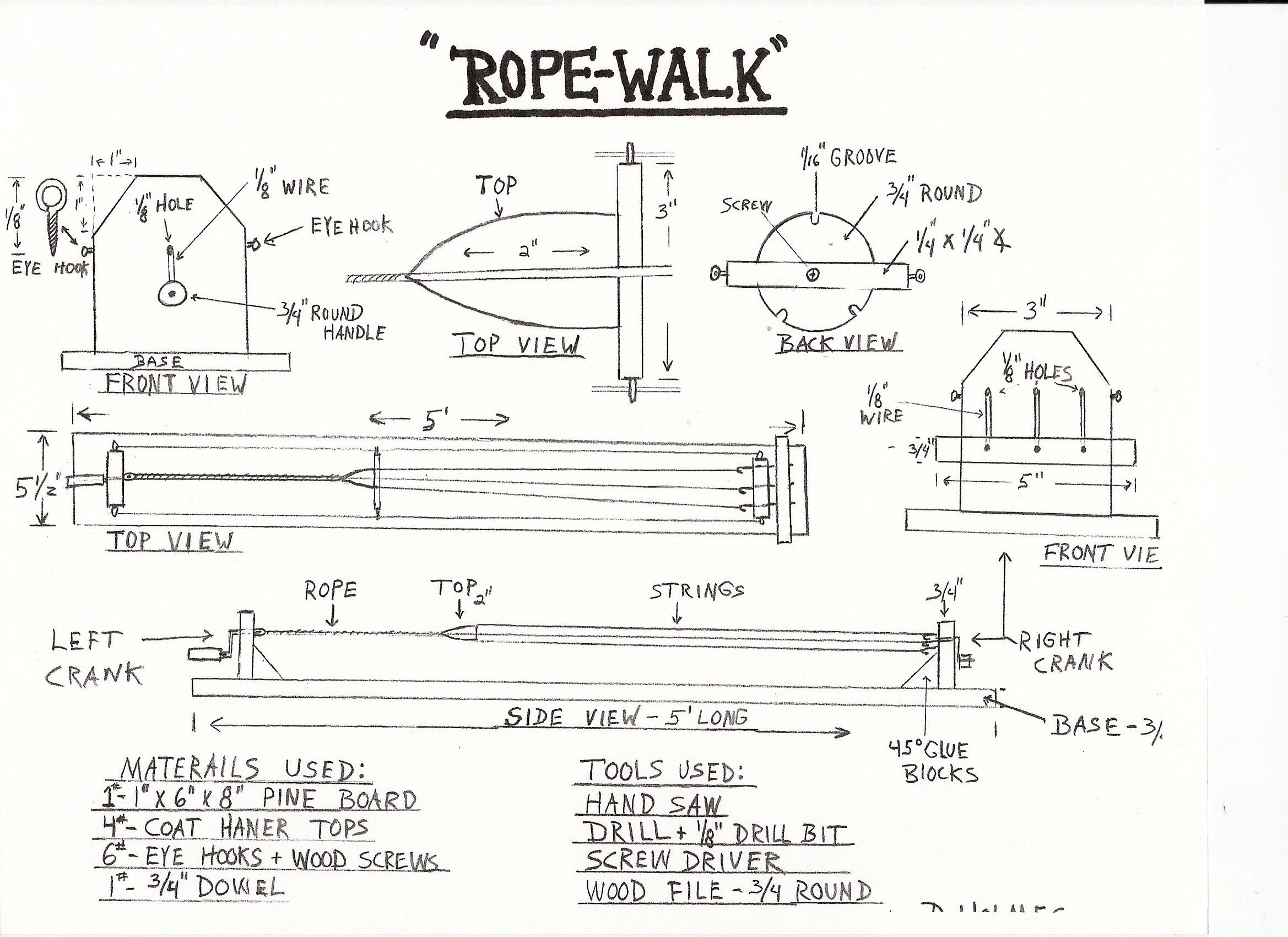 ROPEWALK PLAN - large view