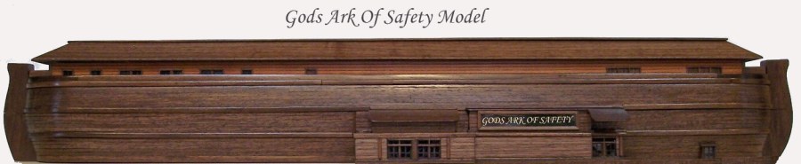 GODS ARK OF SAFETY MODEL, Front Entrance