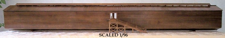 Large Scaled Noahs Ark made in Walnut