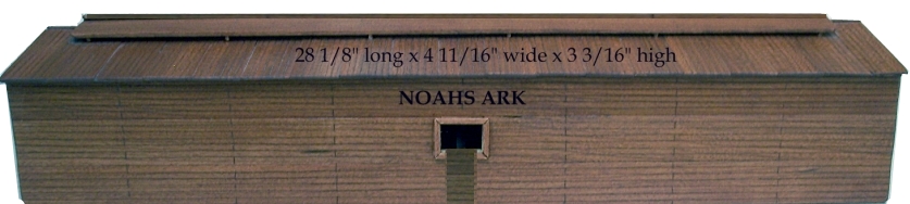 N SCALE NOAHS ARK PLANS